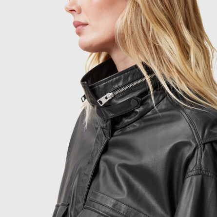 Neu Hide Clay Cropped Jacket – Inspired by Designer Style - Image 6