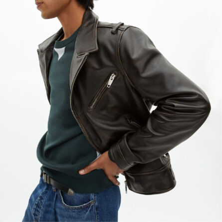 Neu Hide Leather Biker Jacket – Inspired by Iconic Moto Styles - Image 4