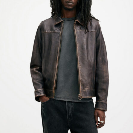 Alkan Two-Tone Leather Jacket – Inspired Designer Moto Style - Image 3