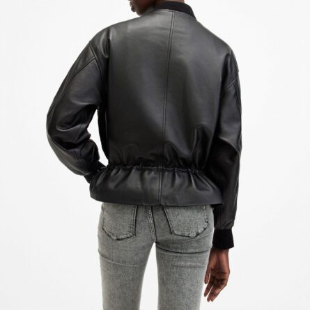 Neu Hide Leather Bomber Jacket  (Inspired Style) - Image 3