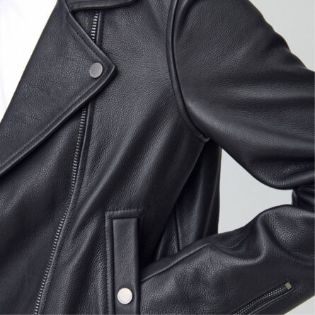 Black Leather Jacket (Inspired Style) - Image 5