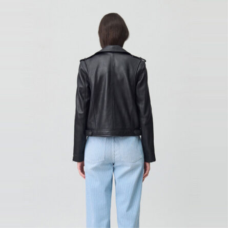 Black Leather Jacket (Inspired Style) - Image 4