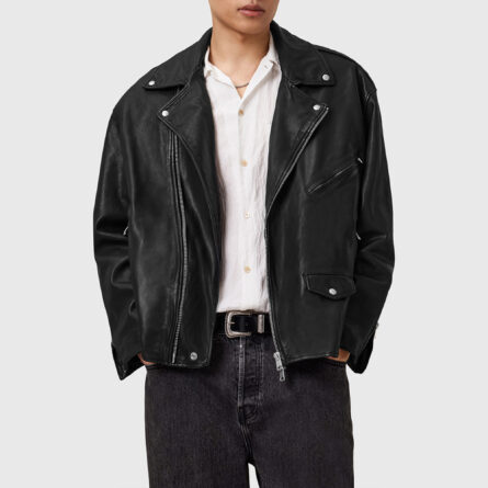 Neu Hide Bradford Biker Leather Jacket – Inspired by Iconic Rider Styles - Image 3