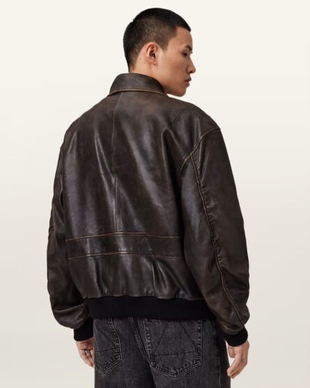 Marco Oversized Leather Bomber – Neu Hide Edition - Image 4